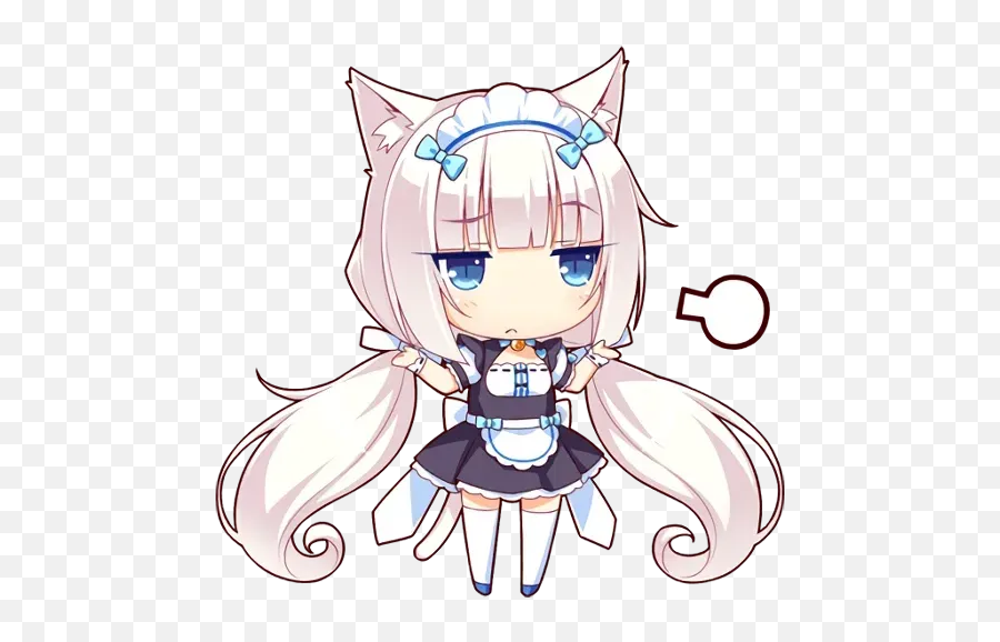 Nekopara Sticker Pack - Stickers Cloud Vanilla Nekopara Png,Nekopara Icon