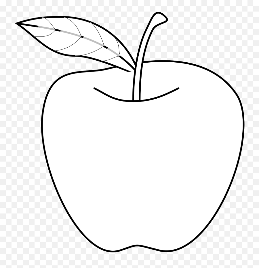 Printable Apple Template - Clipart Best Yellow Apple Clipart Png,Apple Icon Template
