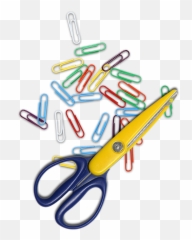 Paper Clip Pin - Tijeras Y Png