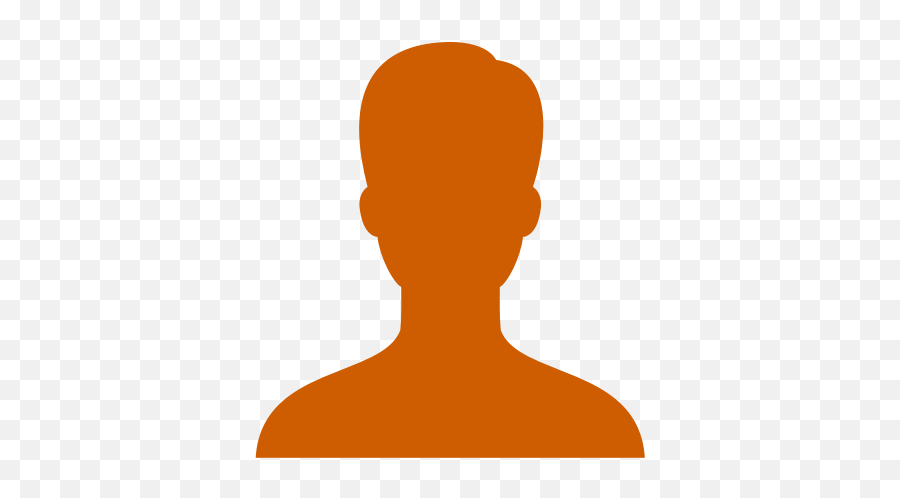 Male Symbol Orange User Icon - Natan Png,User Id Icon