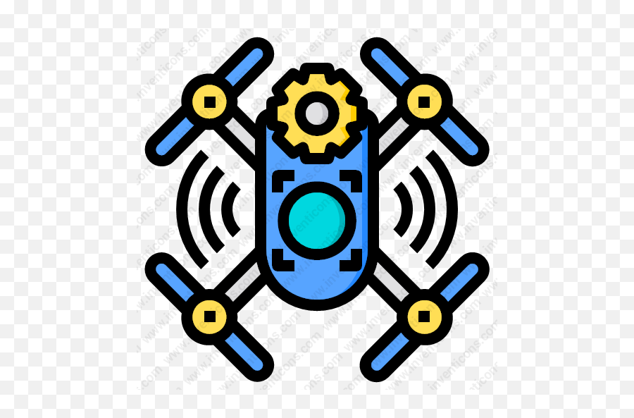Download Auto Drone Vector Icon Inventicons - Voice Assistant Clip Art Png,Drone Icon Vector