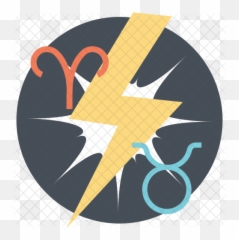 Incompatible Zodiac Signs Icon - Emblem png
