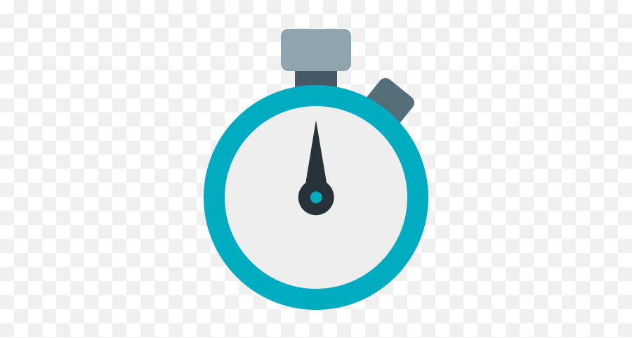 Stopwatch Icon In Color Style - Dot Png,Stopwatch Icon Png