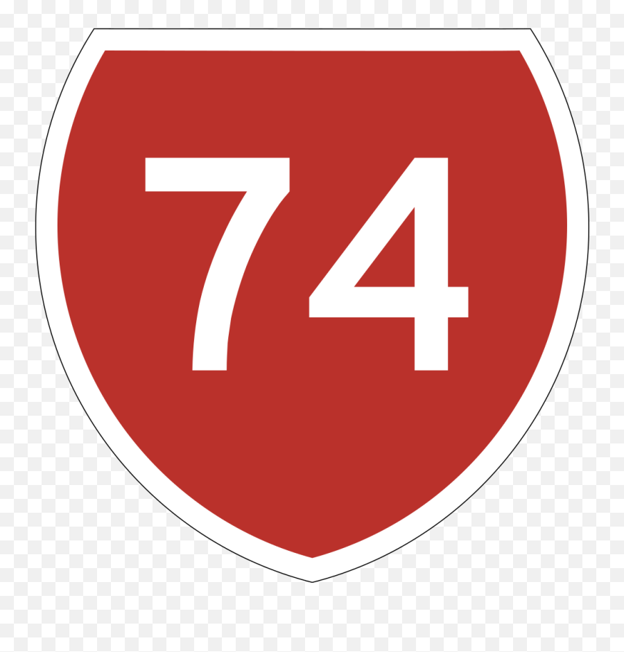 Filestate Highway 74 Nzsvg - Wikimedia Commons Png,Highway Icon Vector