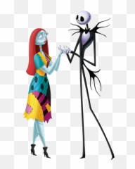 Jack And Sally Png 1 Image - Nightmare Before Christmas Png,Jack Jack Png