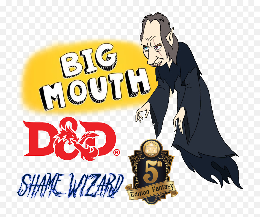 Dungeons Dragons 5th Edition Rpg - Big Mouth Png,Dungeons And Dragons Logo Png