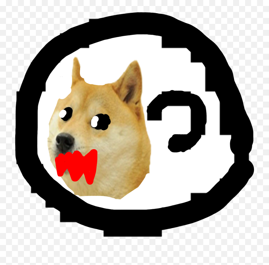 Doge Boo Mario Meme Png Transparent Background