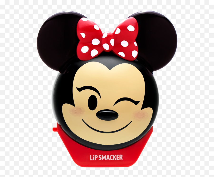 Lip Smacker Disney Emoji Balm - Minnie Lip Smacker Minnie Png,Minnie Mouse Bow Png