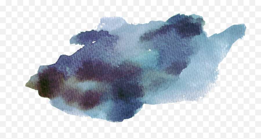 Download Watercolor Painting Ink - Blue Watercolor Png Background,Ink In Water Png