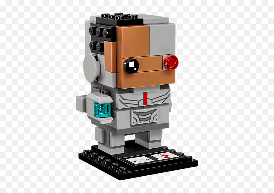 Cyborg - Lego Brickheadz Cyborg Full Size Png Download Lego Brickheadz Cyborg,Cyborg Png