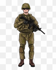 Soldiers Foji Transparent Png Clipart - Background