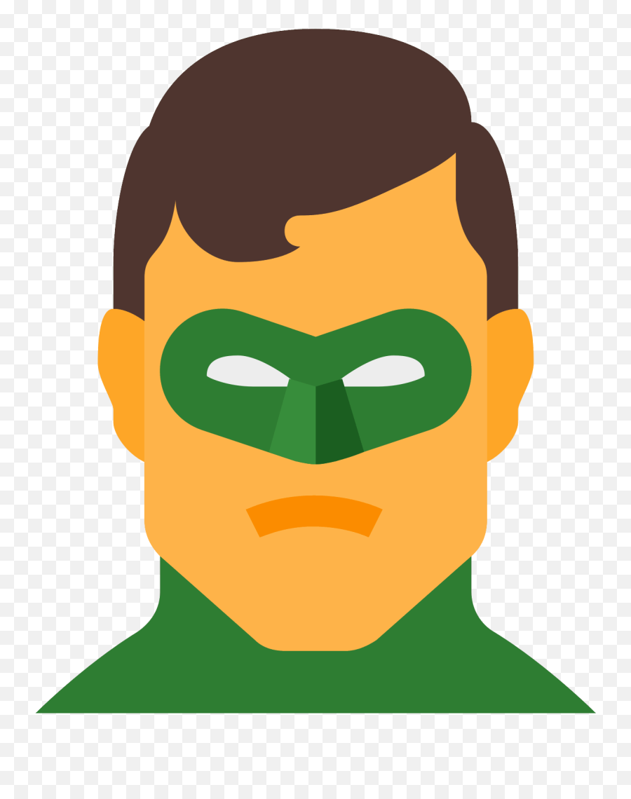 Green Lantern Dc Icon - Free Download Png And Vector Greenlantern Movie Heroes Face Flat Icon,Green Lantern Logo Png
