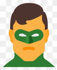 Green Lantern Dc Icon - Free Download PNG and Vector Greenlantern Movie Heroes Face Flat