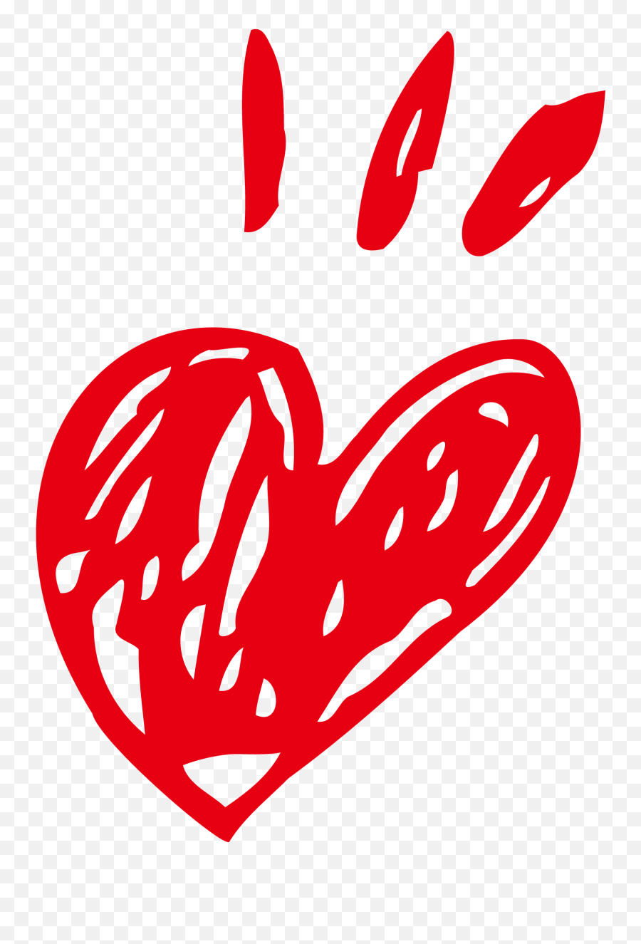 Crayon Clipart Heart - Comic Heart Png Transparent Png Crayon Heart Png,Comic Dots Png