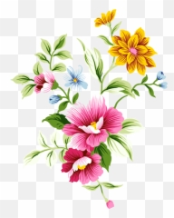 Orig Flower Art Prints Elegant - Flower Png,Flower Art Png