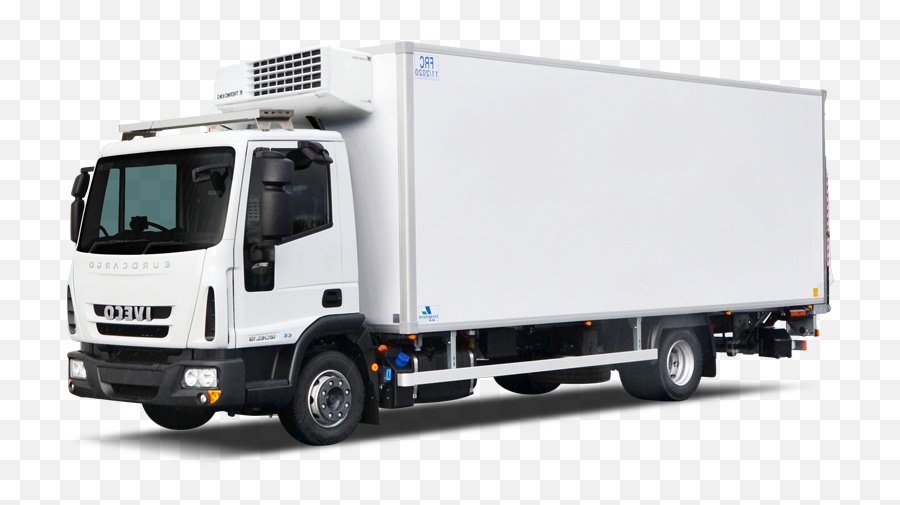 Download Hd Large Box Truck Cooler With - Cooler Truck Png,Trucks Png