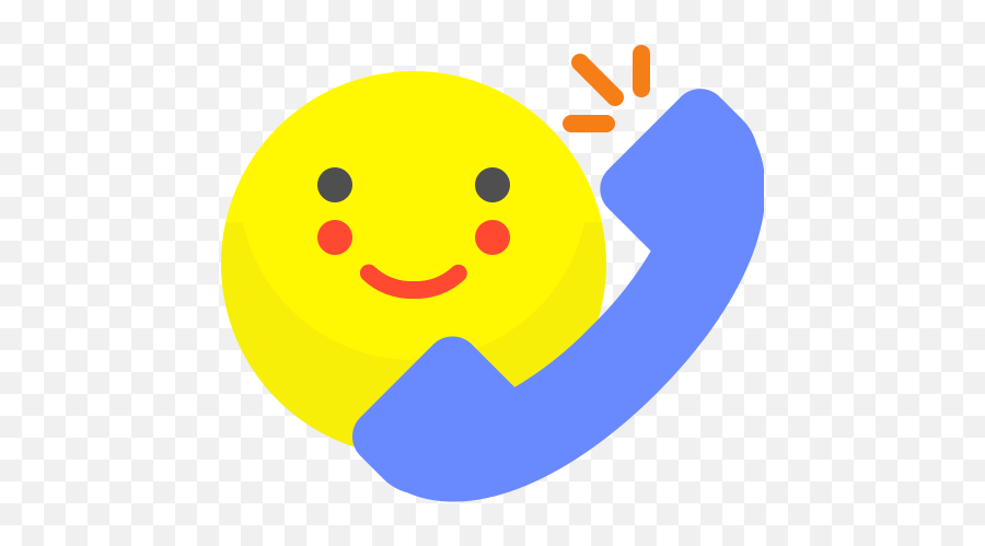 Conversation Emoji Emoticon Smiley Smile Phone Free - Emoticon Telepon Png,Laugh Emoji Png