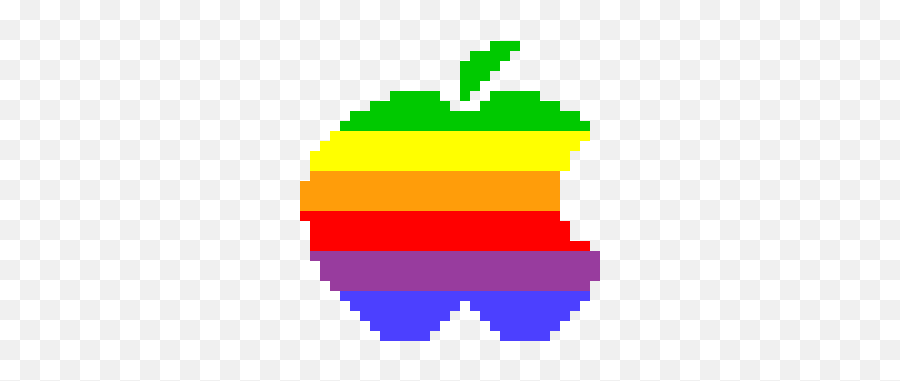Apple Logo Pixel Art Maker - Logo Apple Pixel Png,Apple Logo Image