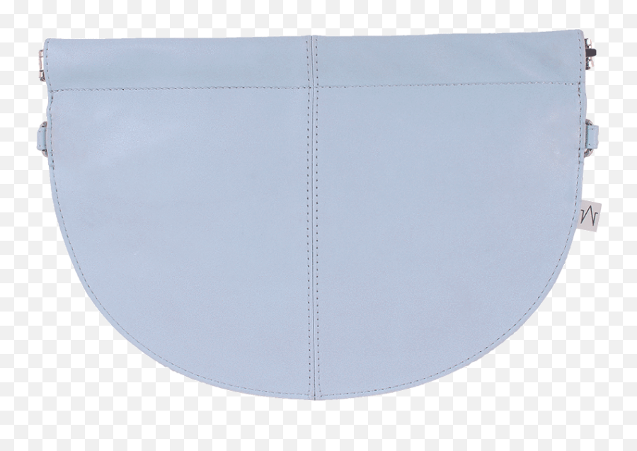 Crumpled Paper Semi - Circle Leather Clutches Tat U2013 T A T Messenger Bag Png,Crumpled Paper Png