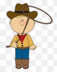 Cowboy Svg Lasso Transparent Png - Kid Clipart