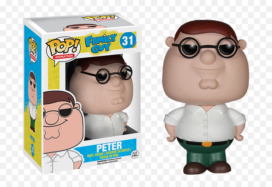 Family Guy - Peter Griffin Pop Vinyl Figure By Funko Clip Art Png,Peter Griffin Png