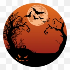 Halloween Moon Png - Recruitment Transparent Trick Or Treat Background
