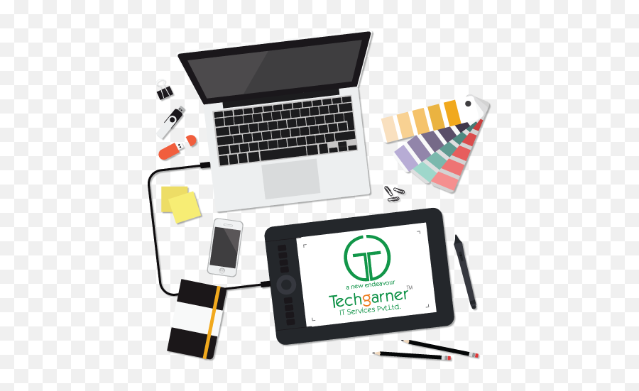 Techgarner It Services Pvt Ltd - Macbook Pro Keyboard Png,Tg Logo