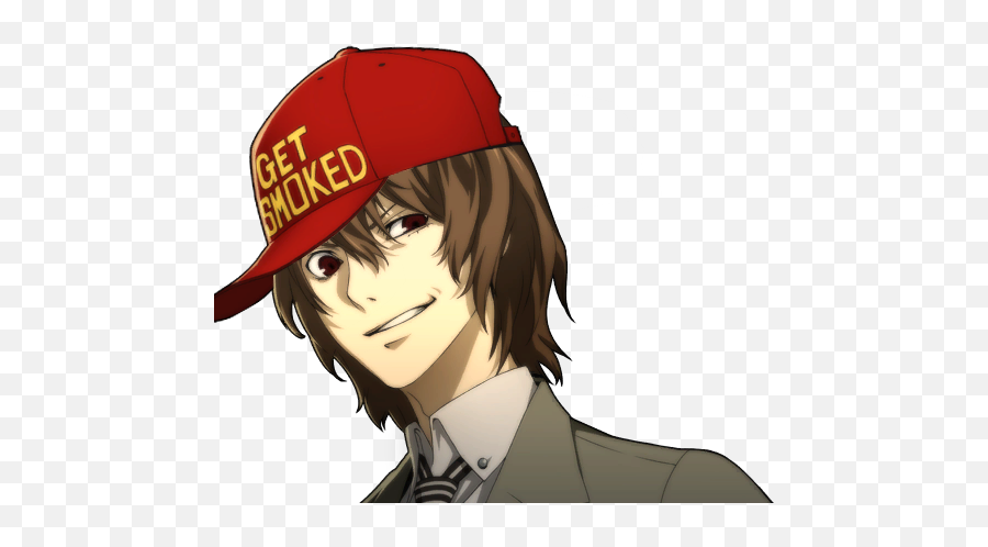 Persona 5 Get Smoked Akechi Png Hat