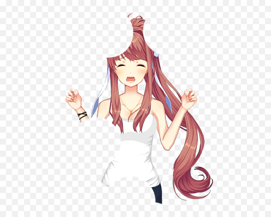 View Samegoogleiqdbsaucenao Goodbye - Doki Doki Monika Cute Png,Monika Png