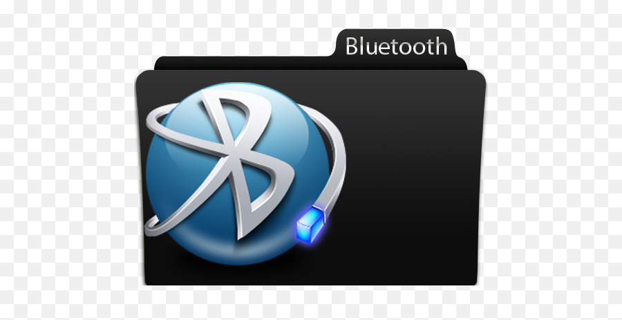 Folder Bluetooth Icon Png Transparent - Bluetooth Icon,Bluetooth Logo Png