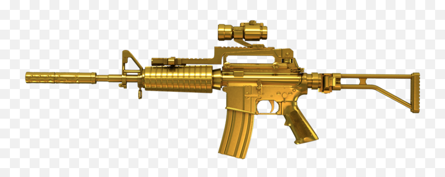 Gold Gun Png - Windham Weaponry Mpc Carbine,M4a1 Png