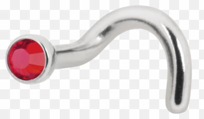 Download Titanium Nose Stud - Body Jewelry Full Size PNG Piercing