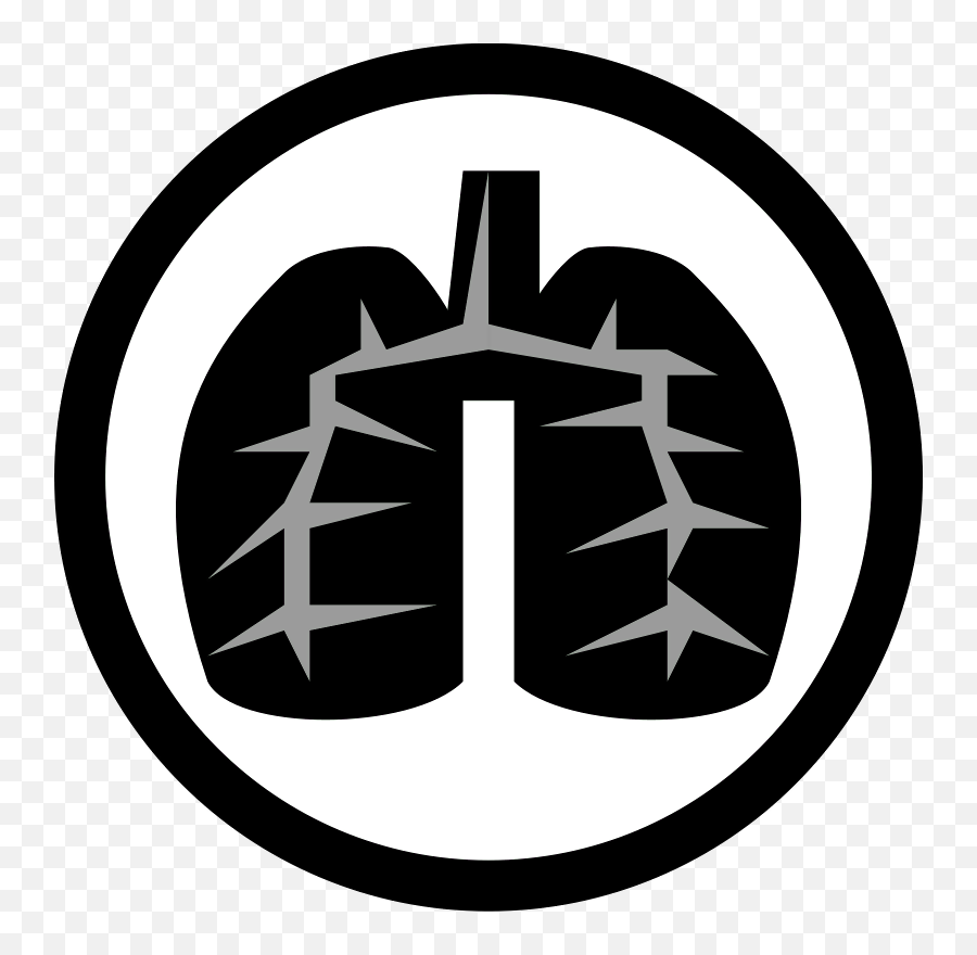 Lung Nonsmoker - Free Vector Graphic On Pixabay Lungs Of Smokers Cartoon Png,Lung Png