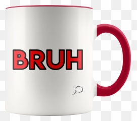 Download Bruh Accent Mug Obese Vegan - Magic Mug Png,Bruh Png