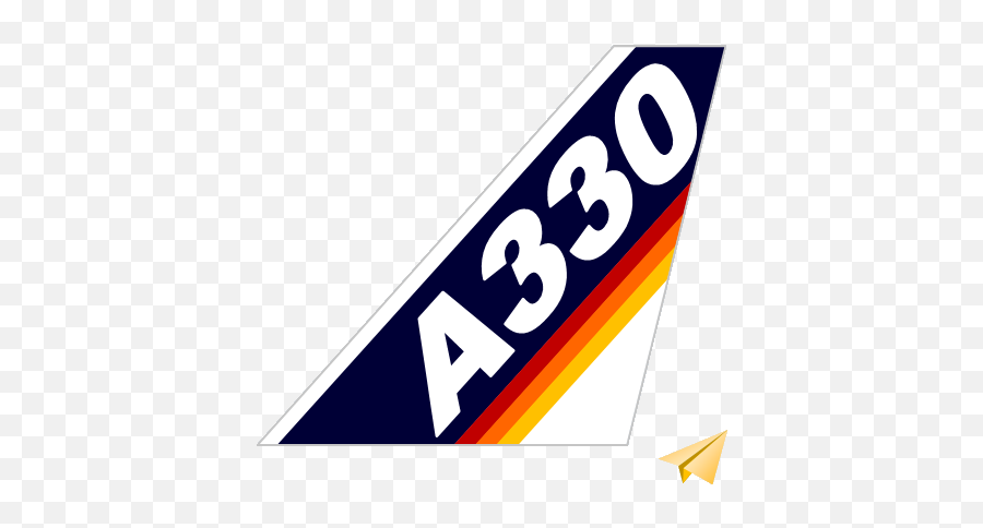Airbus A330 - Vertical Png,Airbus Logos