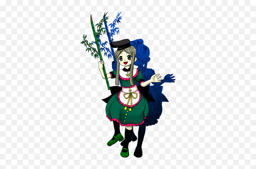 Touhou 1 Stuff And Such - Bamboo True Form Bullpoop Touhou Mai And Satono Png,Touhou Logo