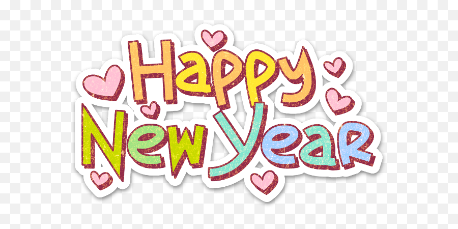 Happy - Happy New Year 2018 Transparent Png,Happy New Year 2017 Png