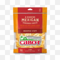 4 Cheese Mexican Shredded - Cabot Cheese Png,Shredded Cheese Png