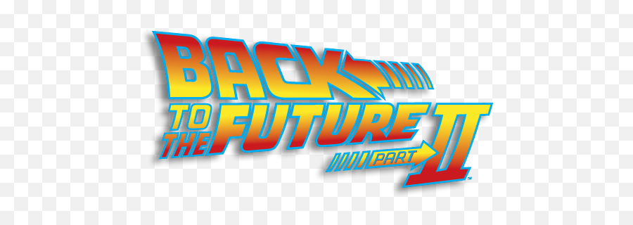 Part Ii - Back To The Future Desktop Png,Back To The Future Logo Transparent