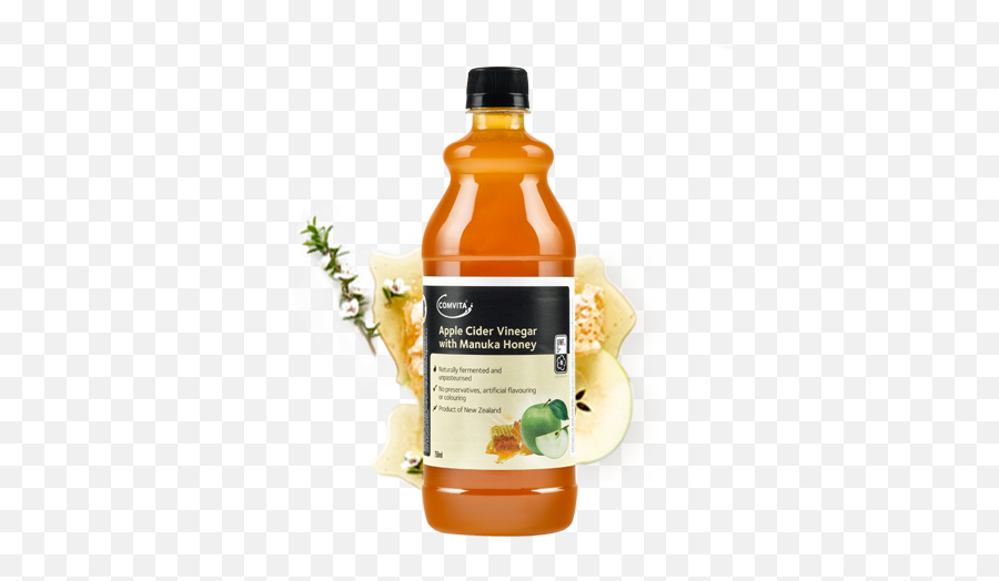 Download Hd Comvita Apple Cider Vinegar - Apple Cider And Manuka Honey Png,Vinegar Png