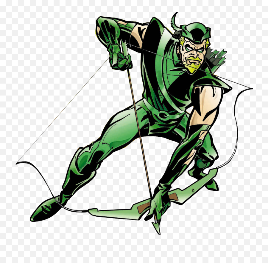Download Arqueiro Verde Green Arrow - Comic Green Arrow Superman Png,Green Arrow Comic Png