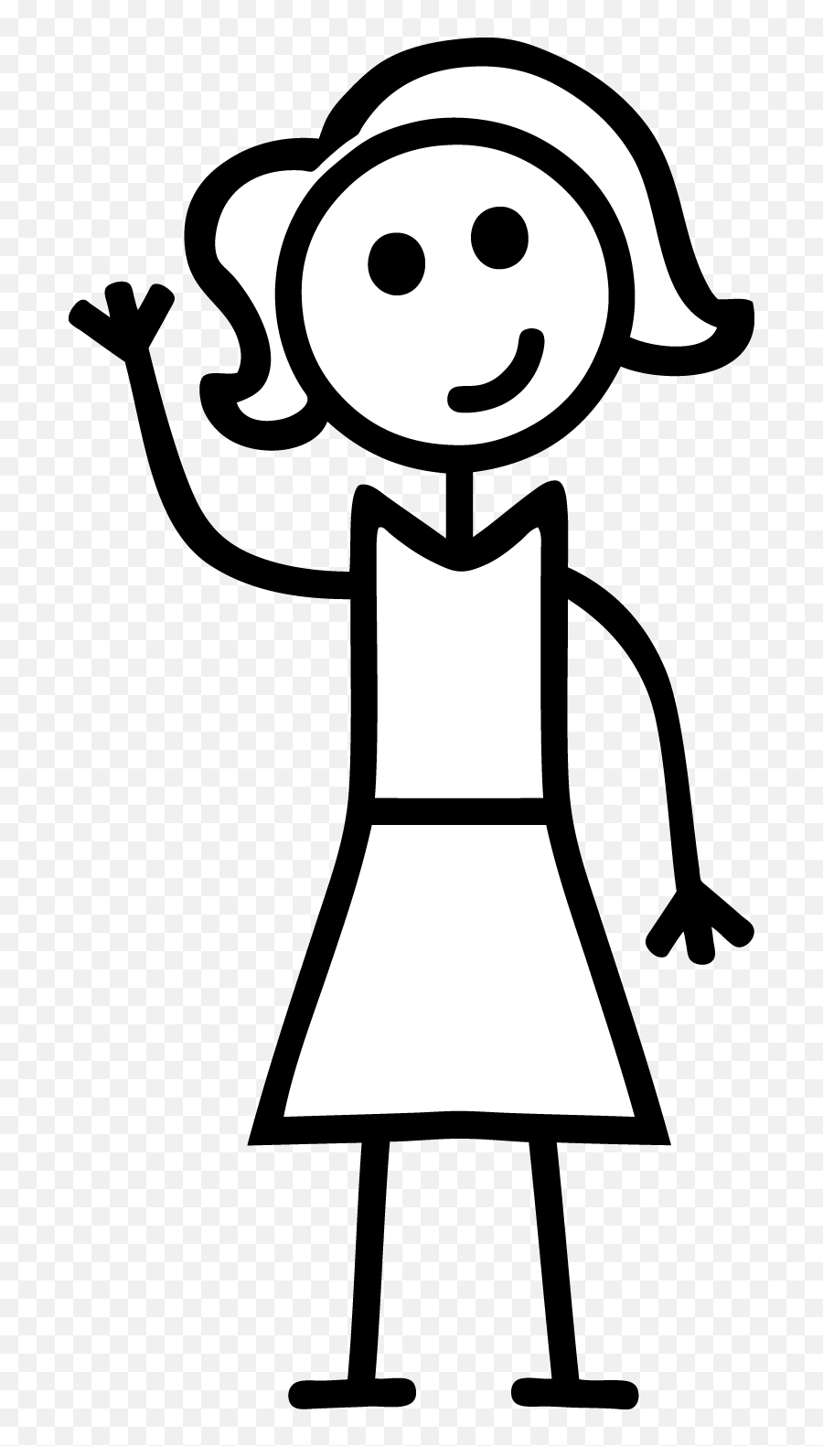 Wife Holding Money Jpg Freeuse - Stick Figure Girl Transparent Png,Wife Png
