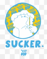Tootsie Roll Sucker Menu0027s Regular Fit T - Shirt Tootsie Roll Pop Png,Tootsie Roll Png