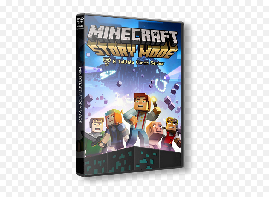 Download Mojang Telltale Games - Minecraft Story Minecraft Story Mode On Wiiu Png,Telltale Games Logo