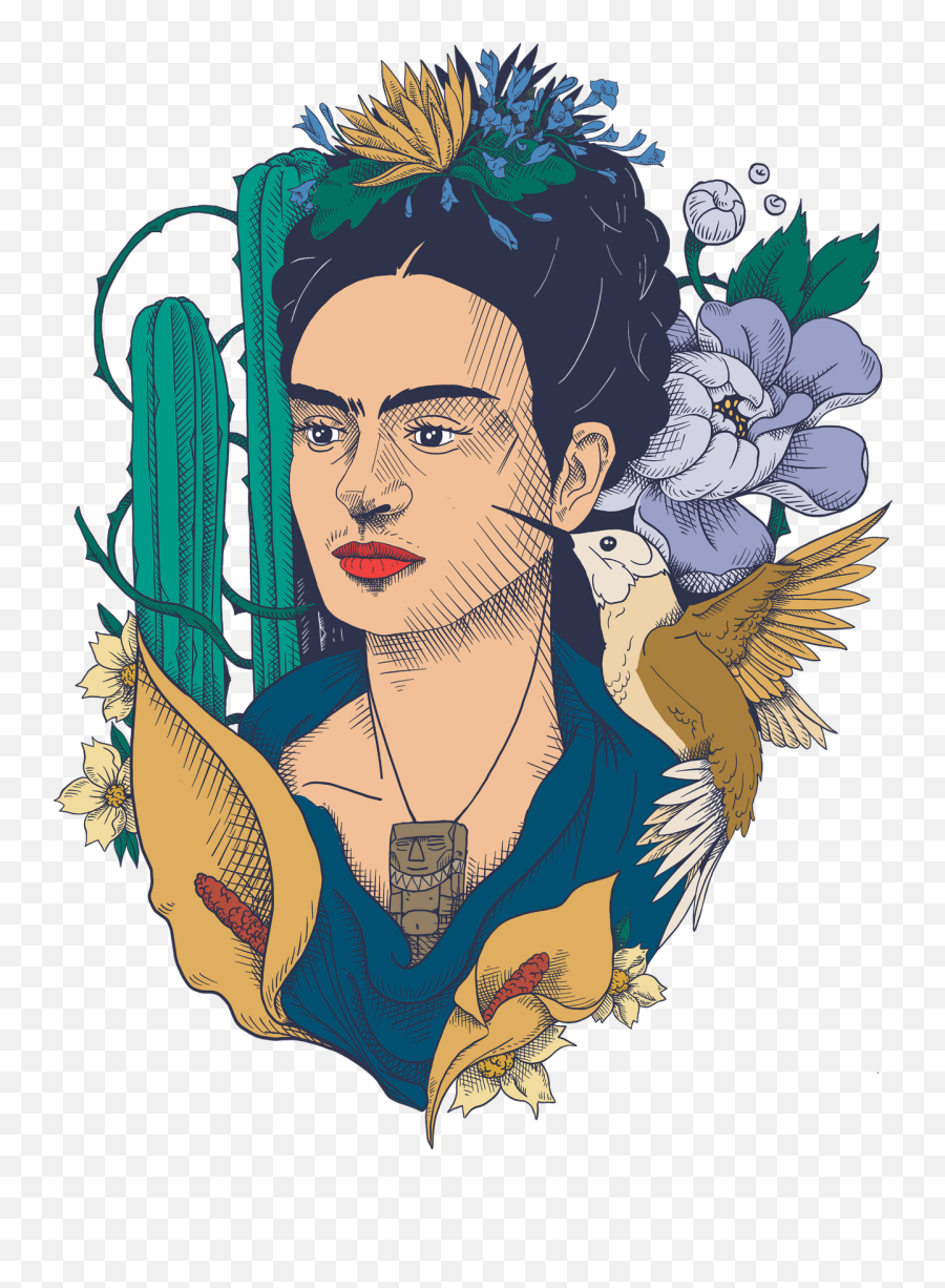 Home - Hair Design Png,Frida Kahlo Icon