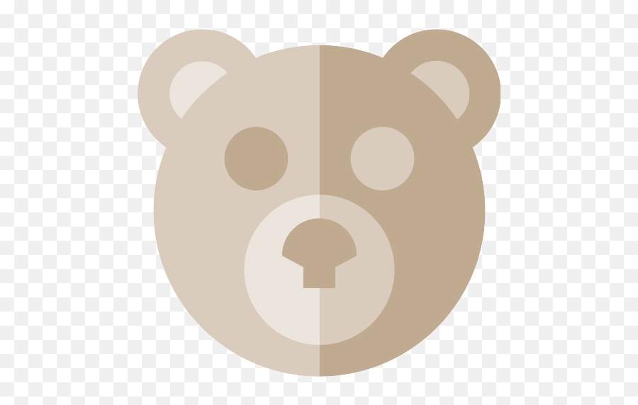 Bear Face Vector Svg Icon - Teddy Bear Png,Bear Face Icon