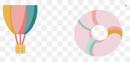 Childrens Playground Icon - Hot Air Balloon png