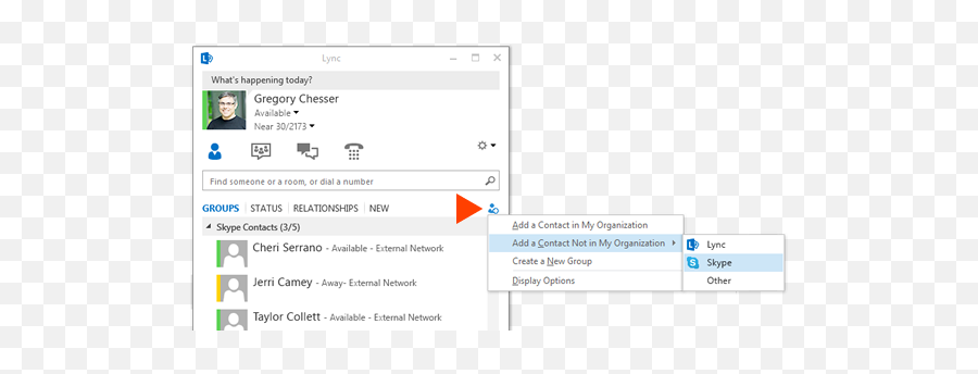 Lync To Skype Connectivity Now - Dot Png,Default Skype Icon