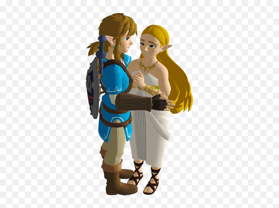 Download Zelda Botw Png - Link And Zelda Botw,Link Zelda Png