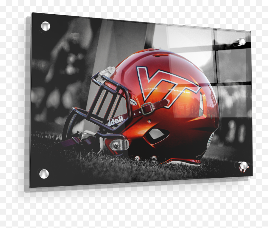 Virginia Tech Hokies - Vt Helmet Revolution Helmets Png,Icon Tyranny Helmet